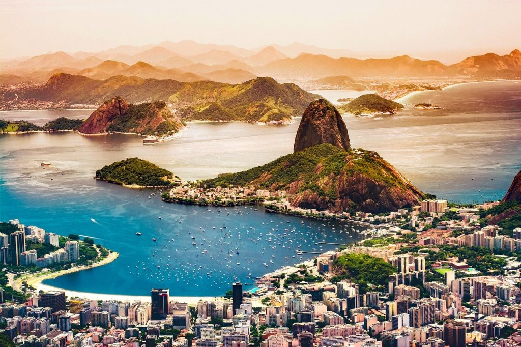 visão panorâmica do Rio de Janeiro