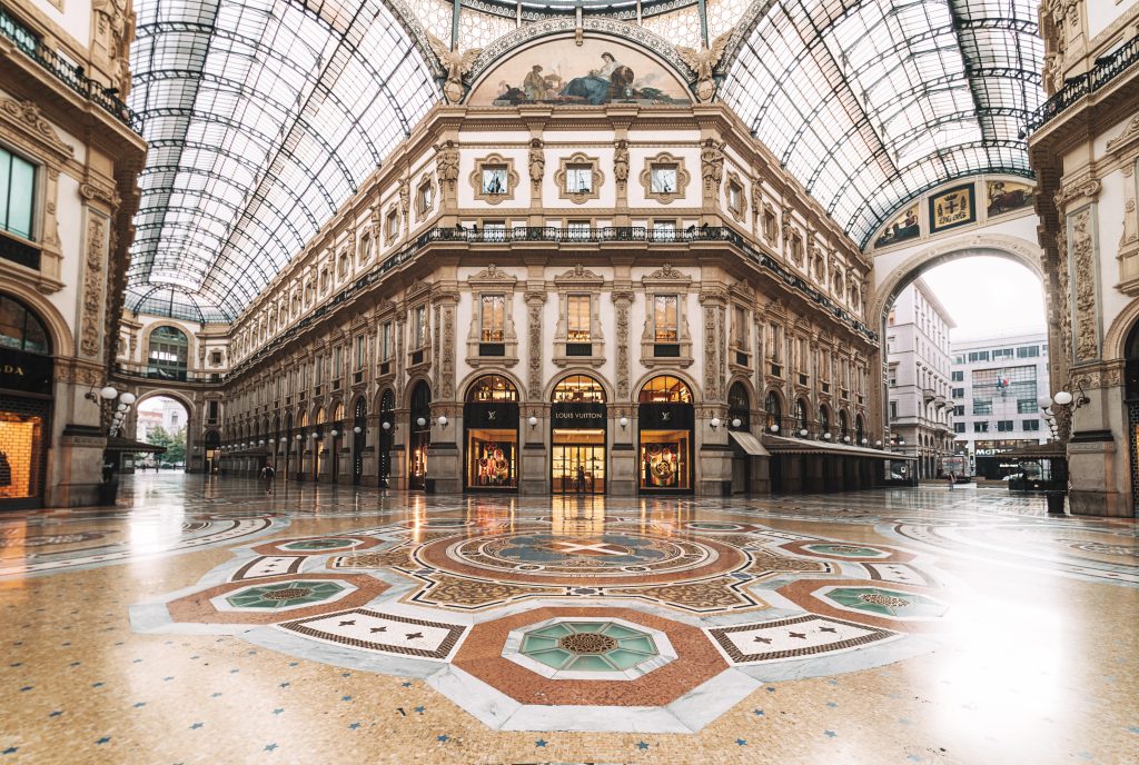 Pontos Turísticos da Itália: Galleria Vittorio Emanuele II